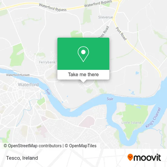 Tesco map
