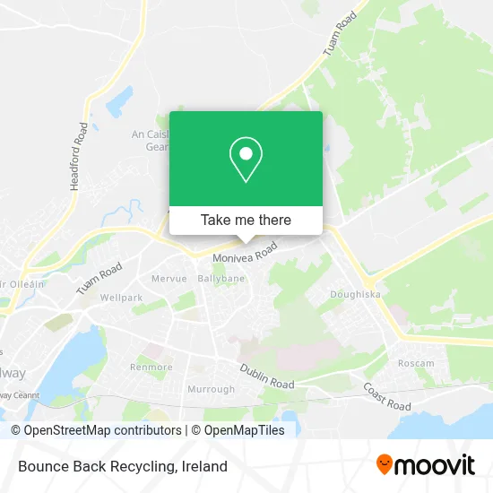 Bounce Back Recycling map