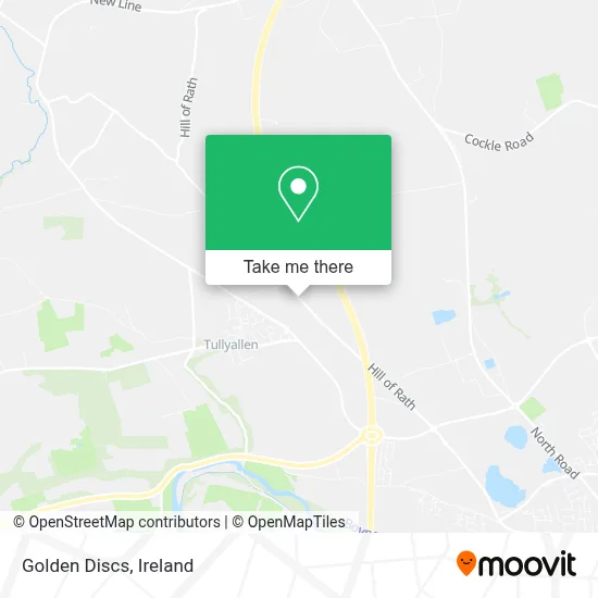 Golden Discs map