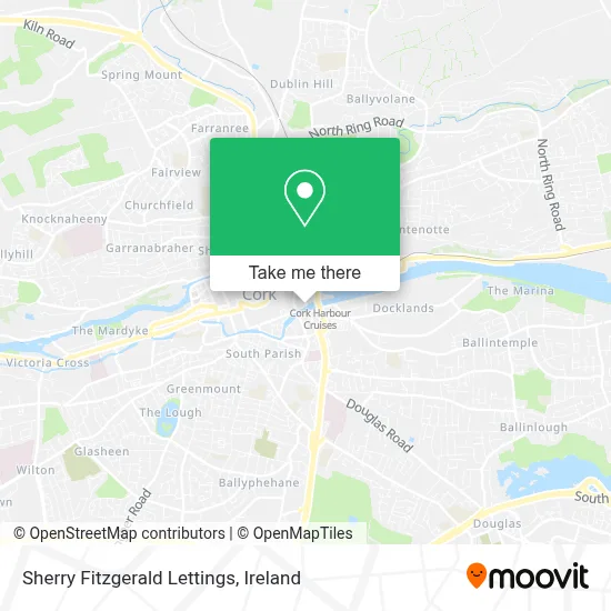 Sherry Fitzgerald Lettings map