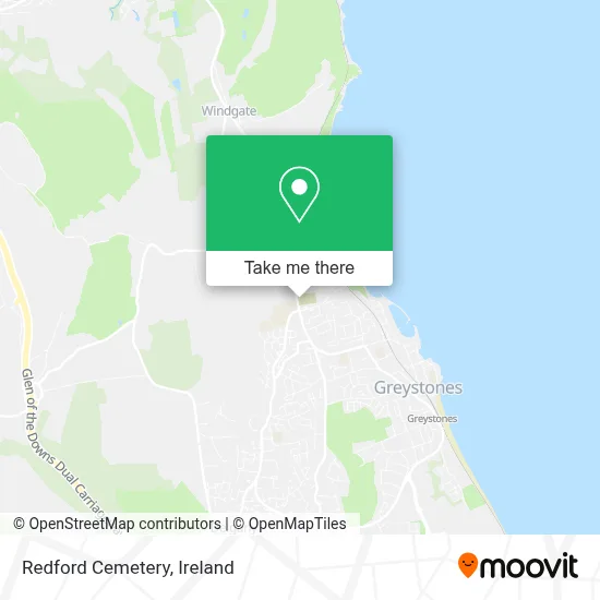 Redford Cemetery map