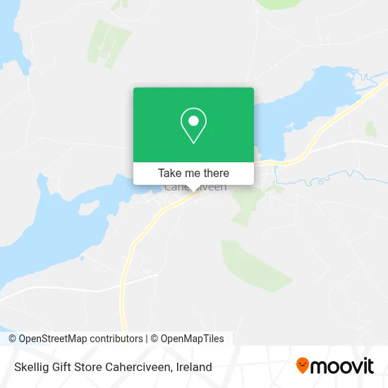 Skellig Gift Store Caherciveen map