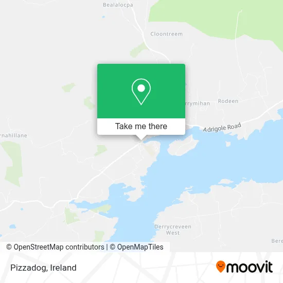 Pizzadog map