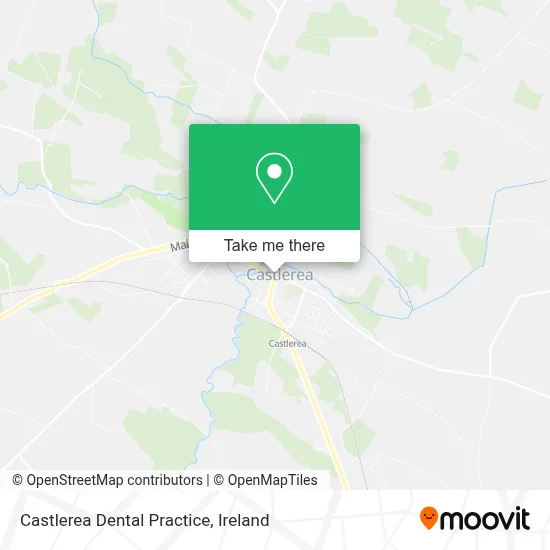 Castlerea Dental Practice map