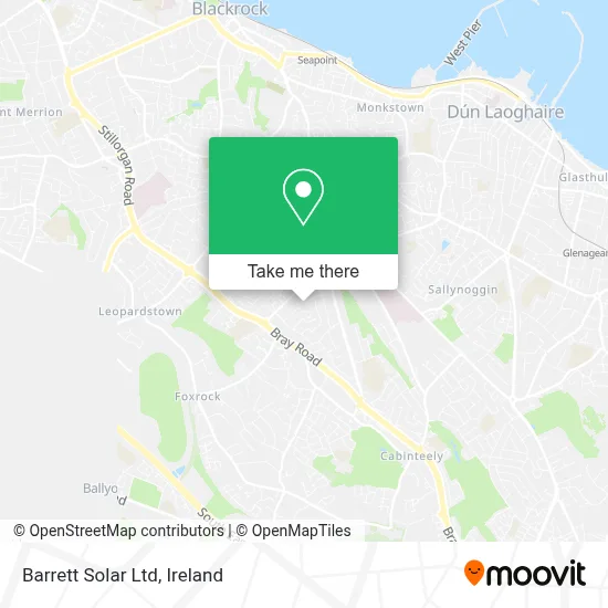 Barrett Solar Ltd map