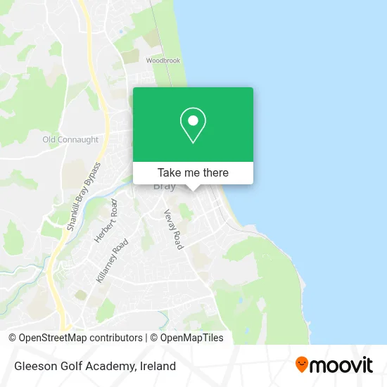 Gleeson Golf Academy map