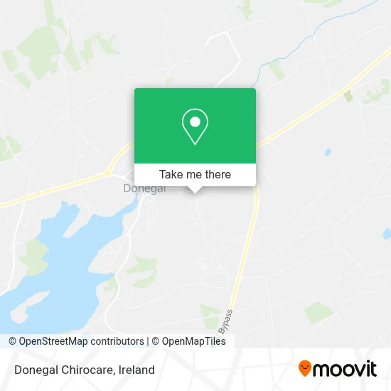 Donegal Chirocare map
