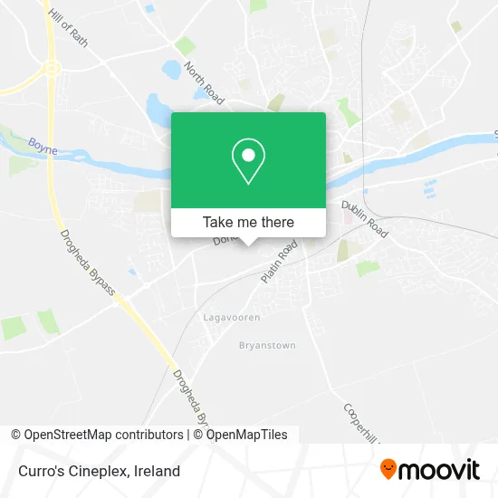 Curro's Cineplex map