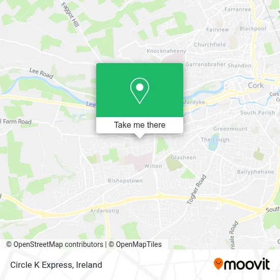 Circle K Express map