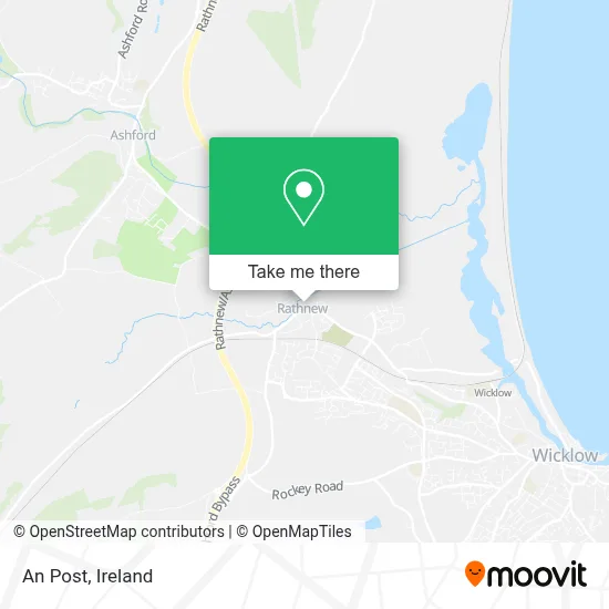 An Post map
