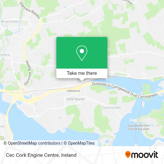 Cec Cork Engine Centre map