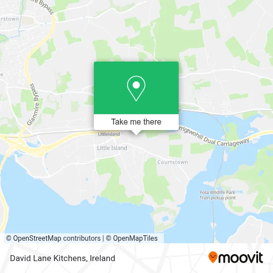 David Lane Kitchens map