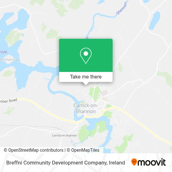 Breffni Community Development Company map