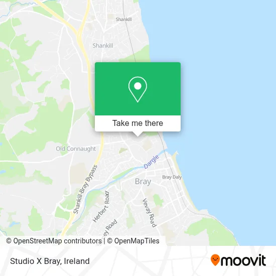 Studio X Bray map