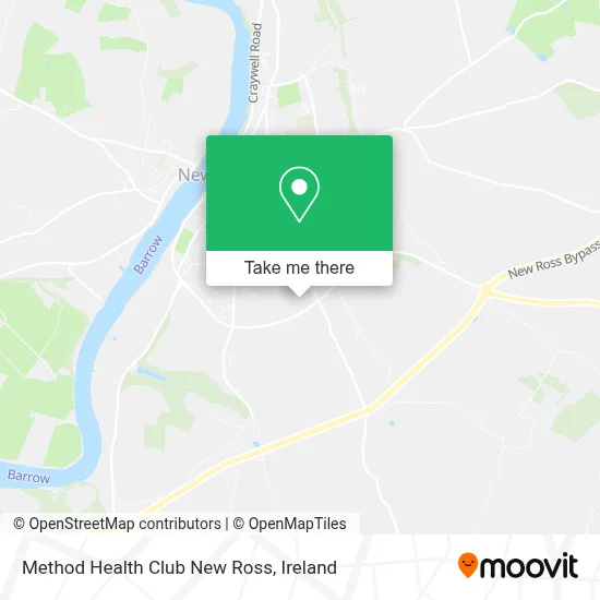 Method Health Club New Ross map