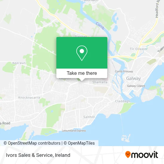 Ivors Sales & Service map