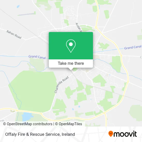 Offaly Fire & Rescue Service map