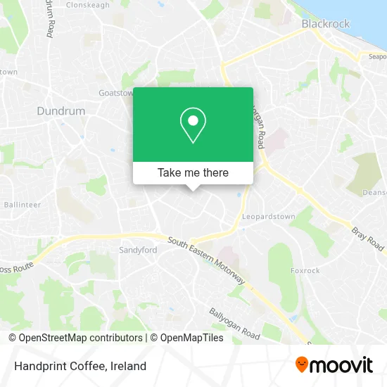 Handprint Coffee map