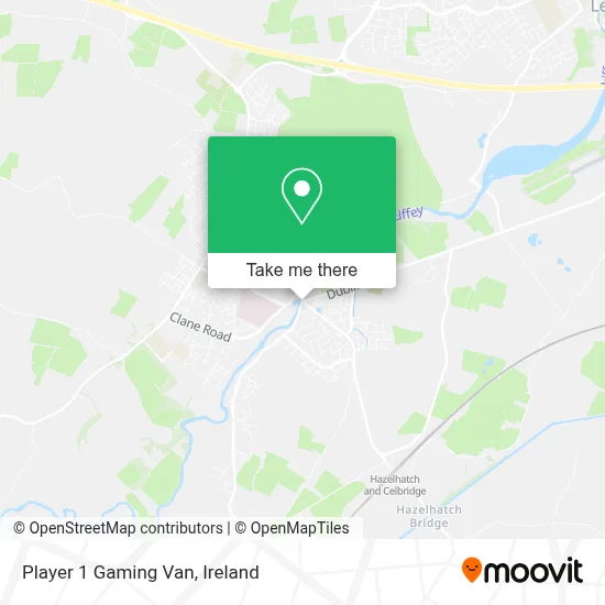 Player 1 Gaming Van map