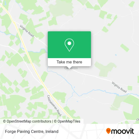 Forge Paving Centre map