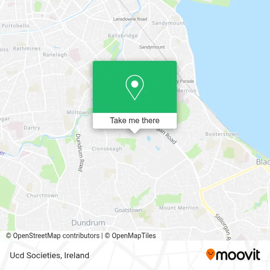 Ucd Societies map