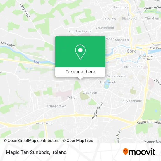 Magic Tan Sunbeds map