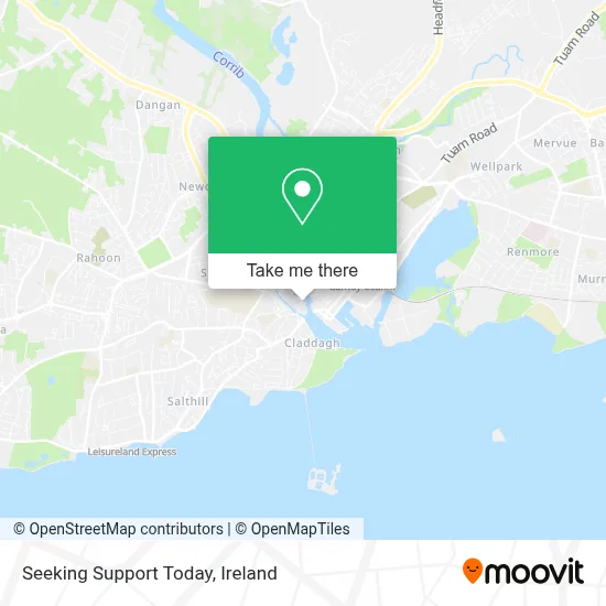 Seeking Support Today map