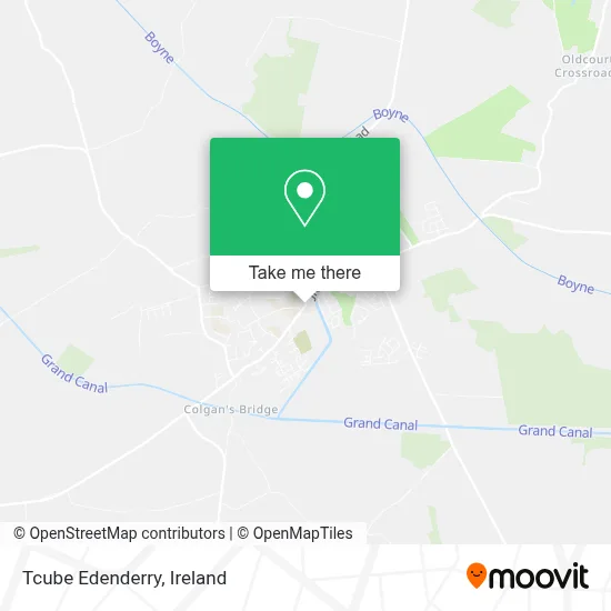 Tcube Edenderry map