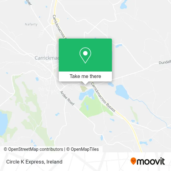 Circle K Express map