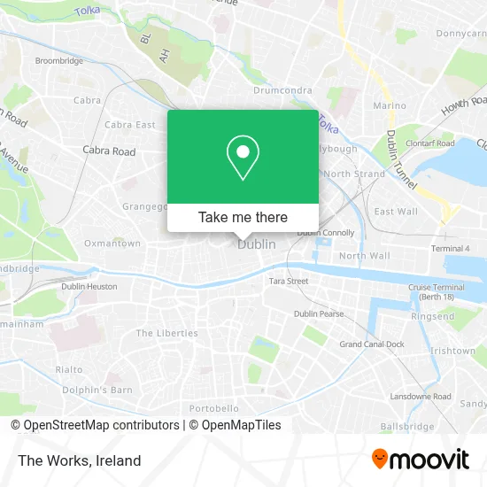 The Works map