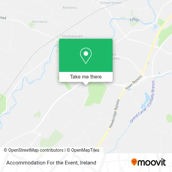 Accommodation For the Event map