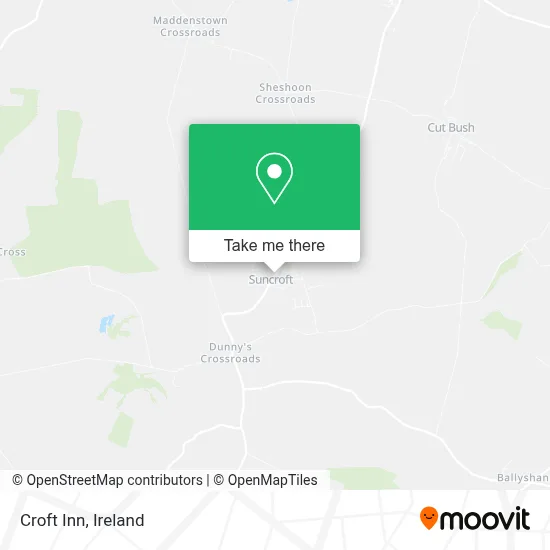 Croft Inn map