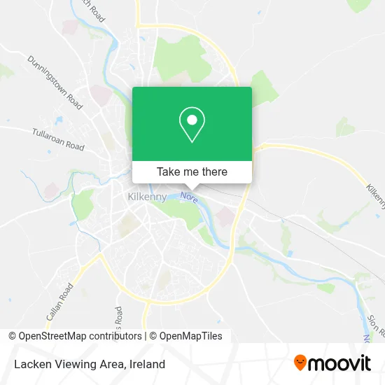 Lacken Viewing Area map