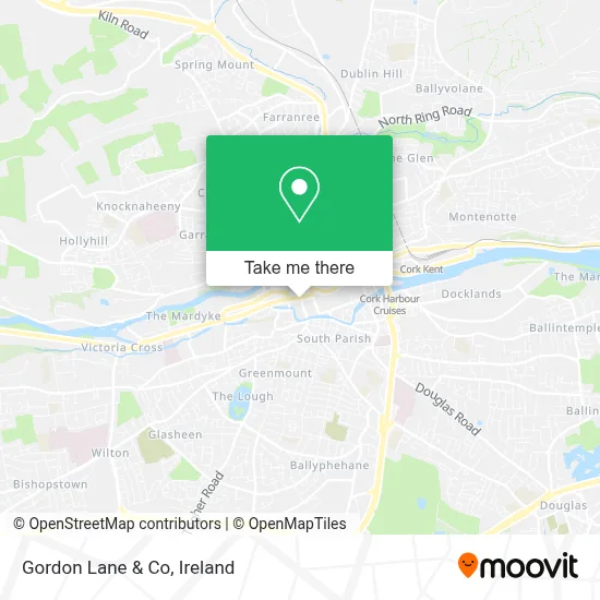 Gordon Lane & Co map
