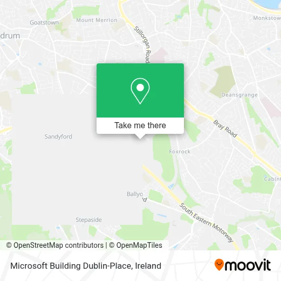 Microsoft Building Dublin-Place map
