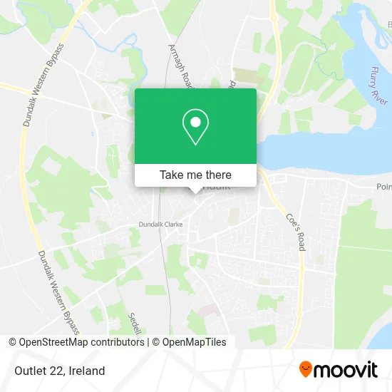 Outlet 22 map