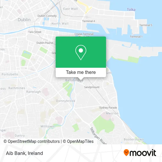 Aib Bank map