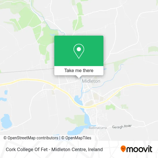 Cork College Of Fet - Midleton Centre map