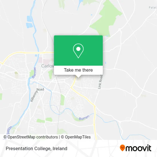 Presentation College map