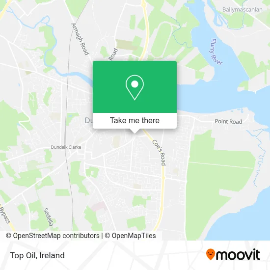 Top Oil map