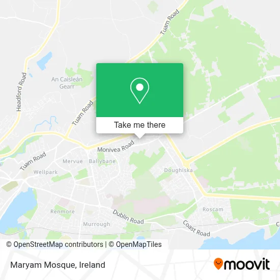 Maryam Mosque map