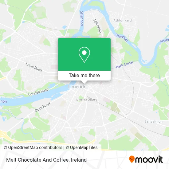 Melt Chocolate And Coffee map