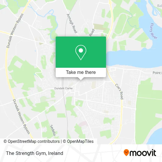 The Strength Gym map