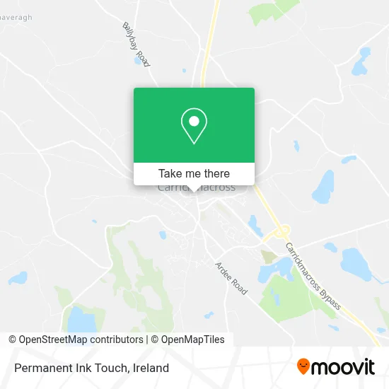 Permanent Ink Touch map