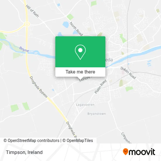 Timpson map