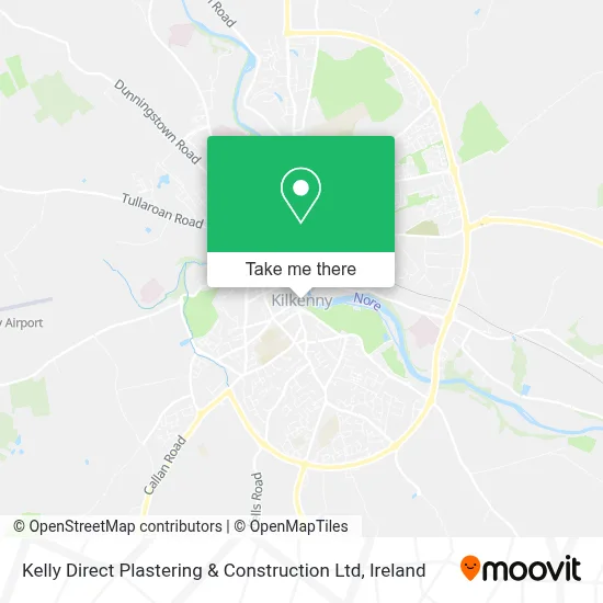 Kelly Direct Plastering & Construction Ltd map
