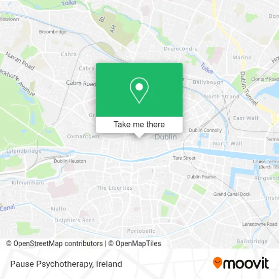 Pause Psychotherapy map