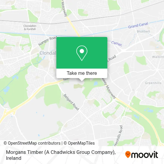 Morgans Timber (A Chadwicks Group Company) map