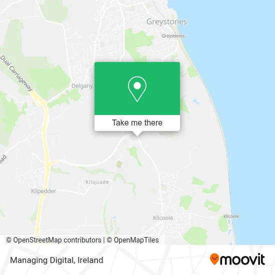 Managing Digital map