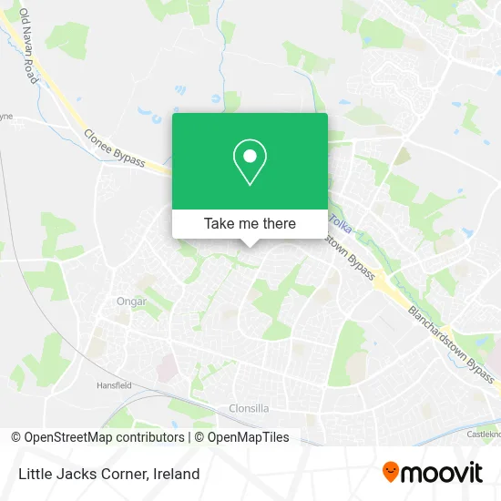 Little Jacks Corner map